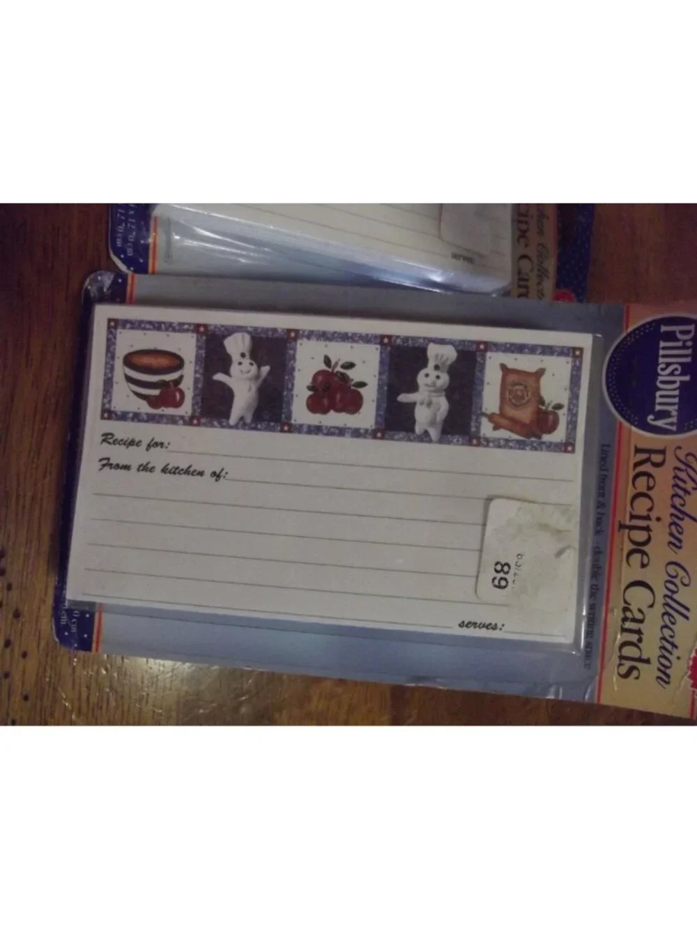 Pillsbury Kitchen Collection Recipe Cards lot of 40 (2 vtg packs) 3